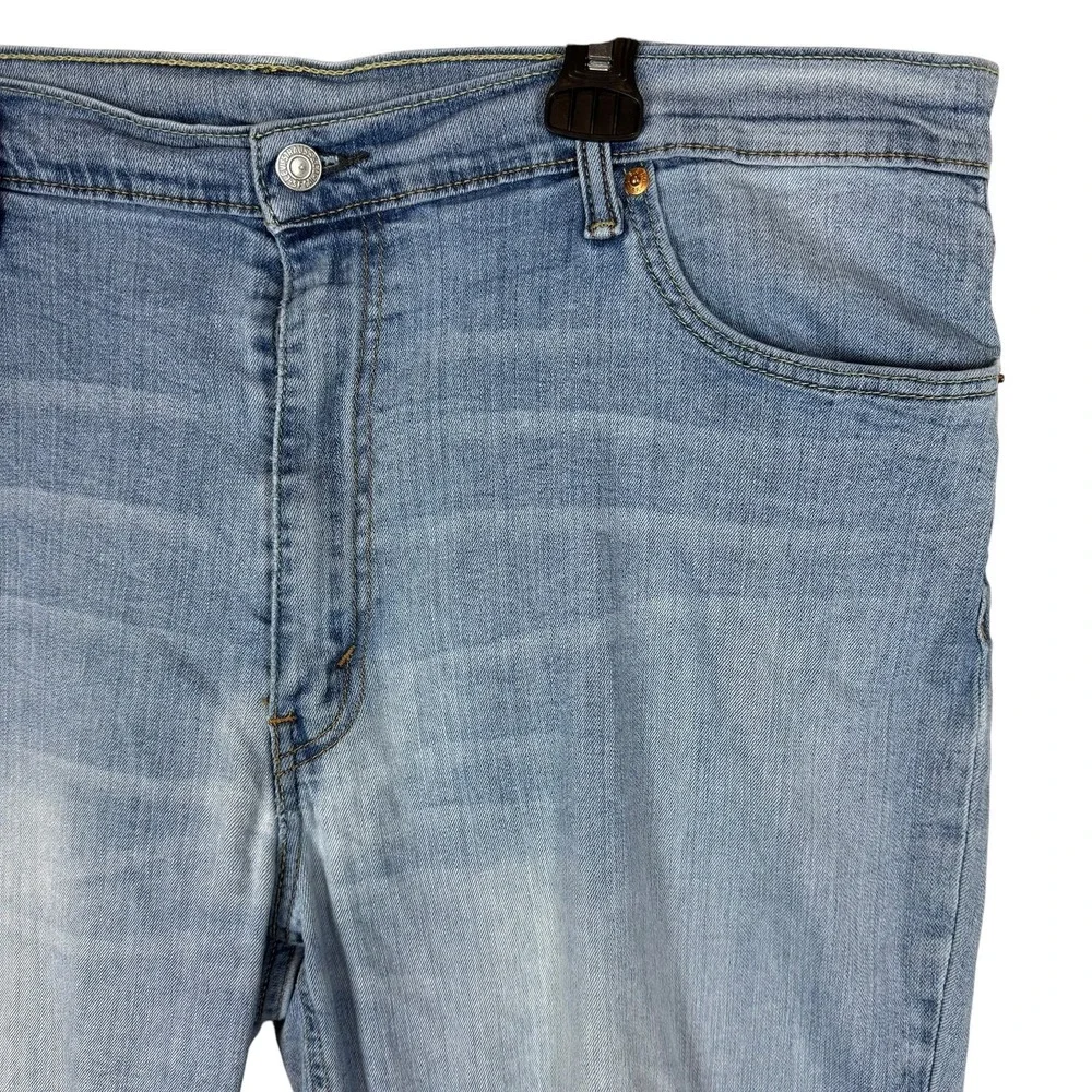 Levi's 541 Jeans Men 40x32 Blue Denim Stretch Mid-Rise Athletic Fit Straight Leg